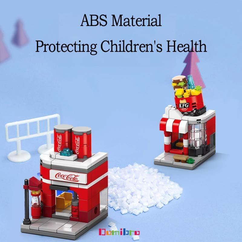 Product Introduction of Mainan Balok  Mini Toko sudut McDonald's 3D Puzzle Susun Edukasi Mainan Mainan Anak 24