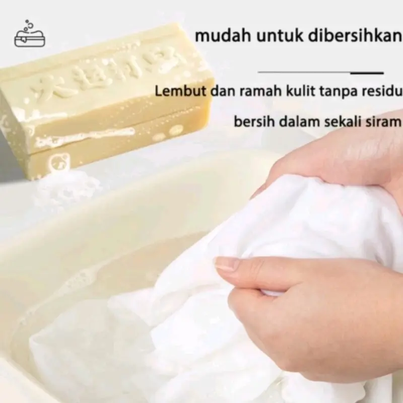 Sabun Cuci Penghilang Noda Pakaian Grand Canal - 4Pcs Packing Dus - Pembersih 5