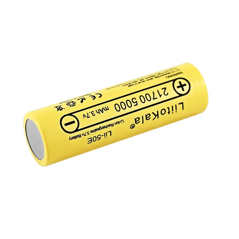 Baterai Liitokala 21700 Lithium Lii-50E cas ulang 2
