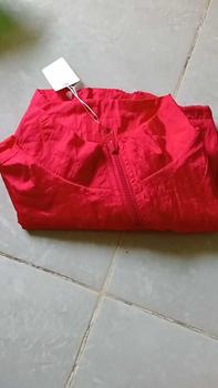 Product Review of Jaket PORO merah putih olahraga wanita gym murah baju olahraga tangan panjang zumba aerobic Sport from N** A**❤ 0