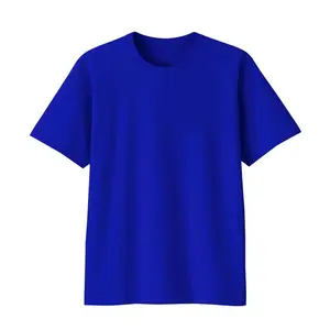Kaos Polos Lengan Pendek Biru Benhur/Bca Leher O-Neck Round Neck 30s Baju Fit Lembut Nyaman Sablon Soft