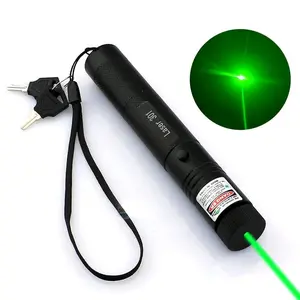 Laser Hijau Jarak Jauh Green Laser Pointer 303  Fullset Dengan Cas dan Baterai Bahan Aluminium Cocok Buat Presentasi dan Bisa Untuk Mainan Kucing