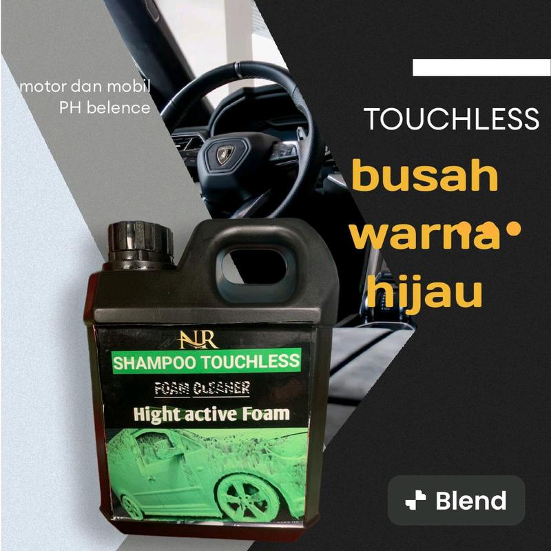 sabun cuci motor tanpa sentuh touchless bisa untuk 30-40 motor Cleaner Car Steam Kendaraan 1
