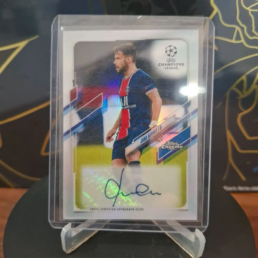 Juan Bernat Autograph - 2020/21 Topps Chrome UCL