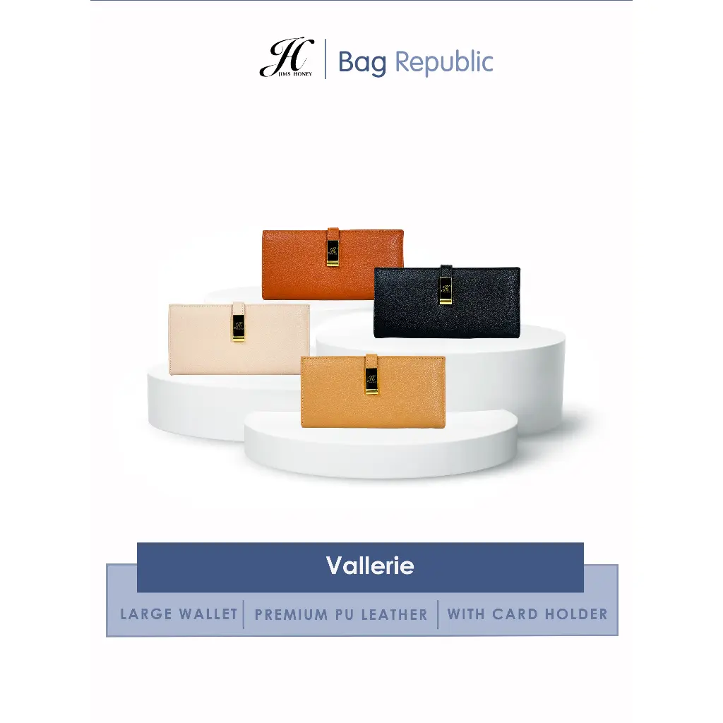 JIMS HONEY Dompet Vallerie - Vallerie Wallet - (FREE EXCLUSIVE BOX) - GDL2101