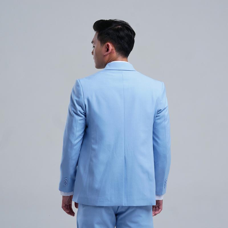 Mubeng - Elegant Jas Double Breasted Slimfit Wool Italy 5