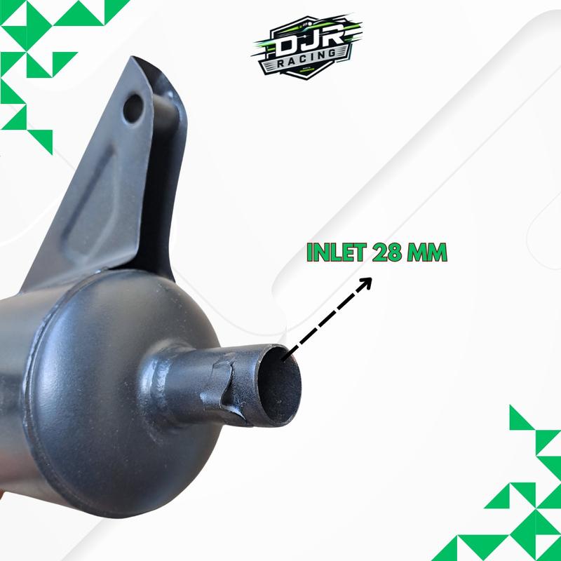 Knalpot Semi Standar RCB suara bass adem untuk Motor Beat, Mio, Scoopy, Vario, Genio, Spacy, Mio Fino, Mio Soul, Mio GT, X-Ride, Mio J, Mio 125 (All Matic) 3