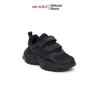 Gambar Ando Official Sepatu Sneakers Iguchi 03 V Anak - Hitam/Hitam - Hitam/Hitam, 34 dari Ando Official Store Kota Bekasi 2 Tokopedia