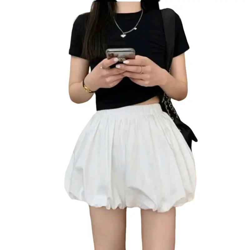 Quần đùi bí dáng phồng mặc siêu xinh . có zize từ 45kg đến 62kg mặc đẹp Nữ