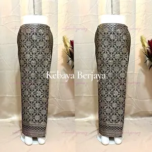 Rok Songket Span Instan//Rok Songket Jadi Siap Pakai//Rok Songket Kebaya Wisuda//Rok Songket Kebaya Pesta//Bawahan Kebaya Kondangan//Songket Semi Palembang Motif