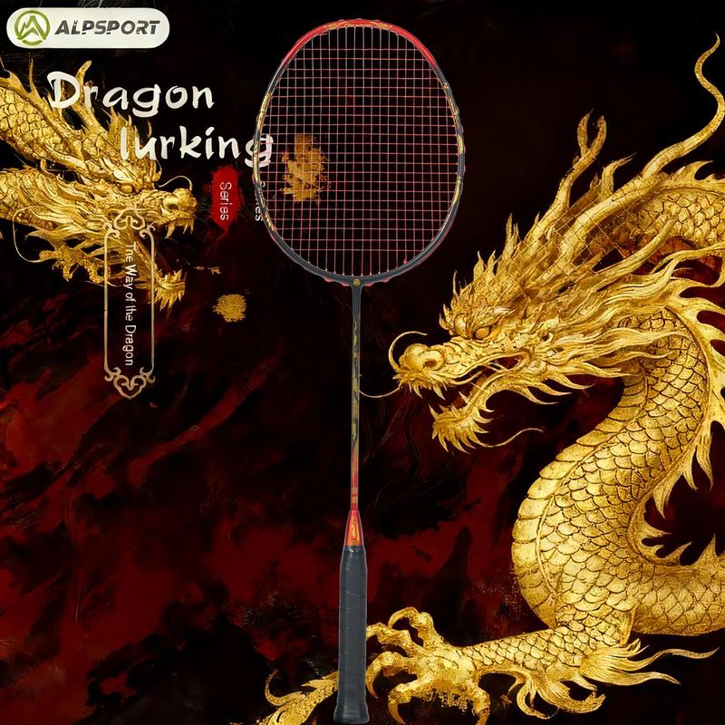 ALP QY 4U Max  38 lbs15KG  T1100 MXH TECH Chuyên Nghiệp Nhẹ Tấn Công Được Làm Bằng Sợi Carbon Thích Hợp Cho Người Mới Bắt Đầu Và Học Sinh Hàng Có Sẵn COD ALPSPORT,COD 28 lbs - 30 lbs đã căng dây cầu lông Cán Vợt Đồng vợt vs rồng văn 