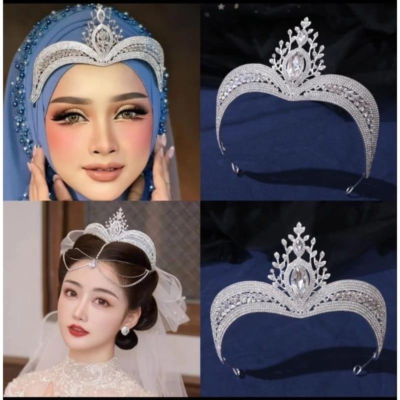 Mahkota Belle - Mahkota Mewah Berlian - Mahkota Mis Universe/ Pengantin/ Fashion Show 0
