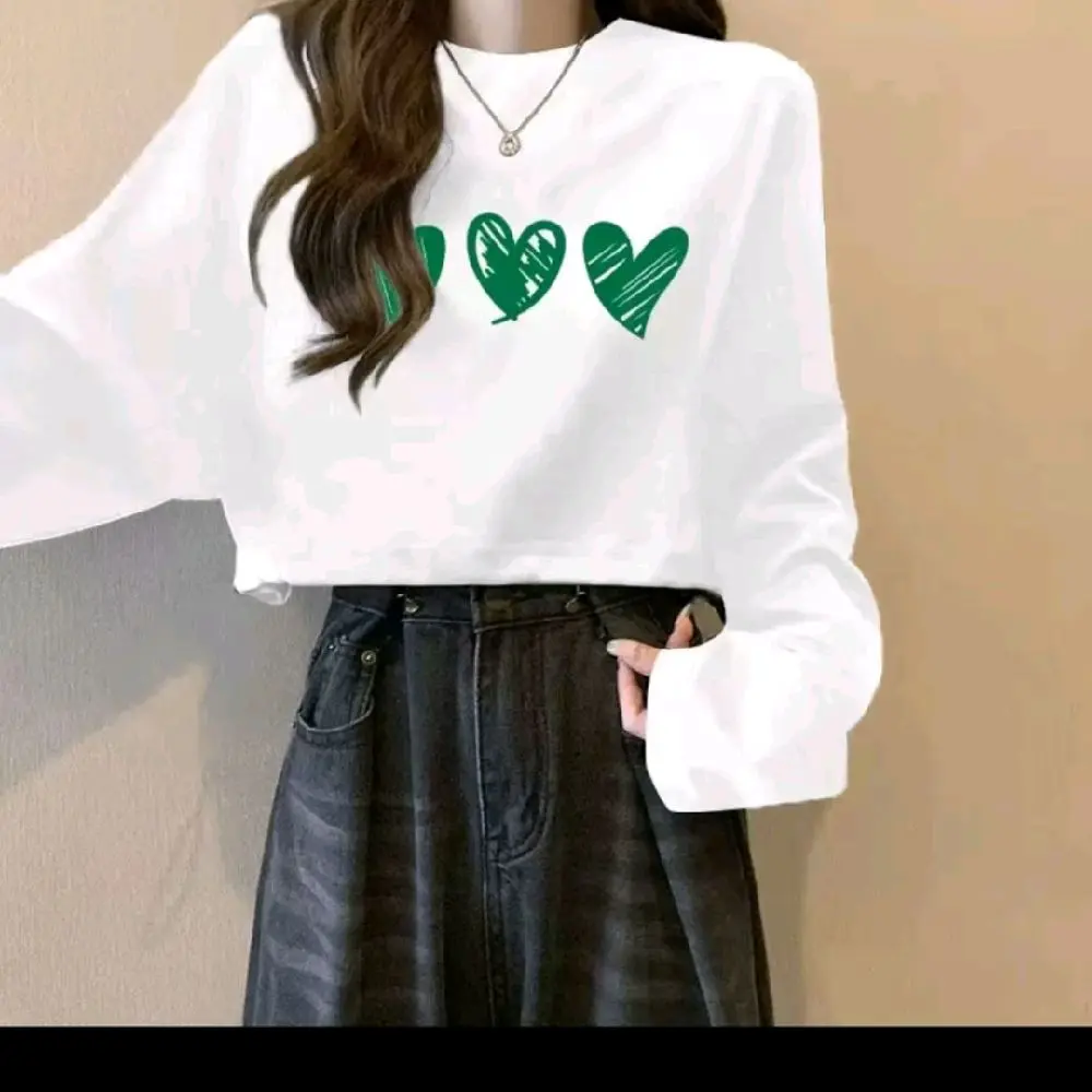 Kaos Wanita Lengan Tangan Panjang Wanita Katun - Atasan Polos Dewasa - Baju, Hitam Cewek Kaos Oblong Distro Combed Oversize Nyaman