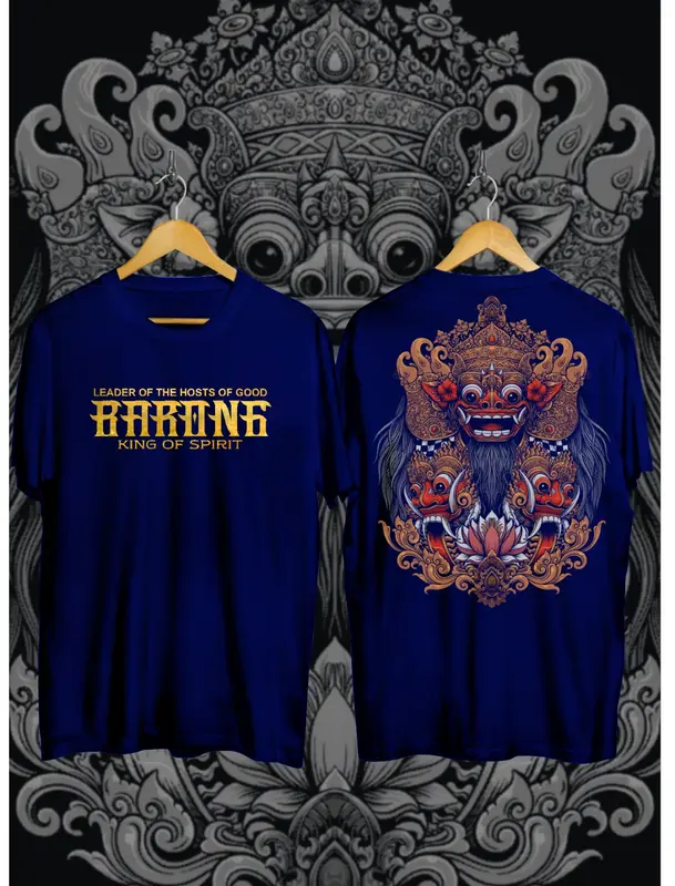 BAJU KAOS DISTRO PRIA BARONG / KAOS CULTURE FULL CATUN 30S COD BAYAR DI TEMPAT Katun Combed Nyaman 5