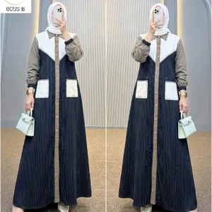 GAMIS KATUN KOMBINASI SPESIAL SYAINA BY SEMUT/ DRESS TERBARU ORIGINAL SYAINA BY SEMUT