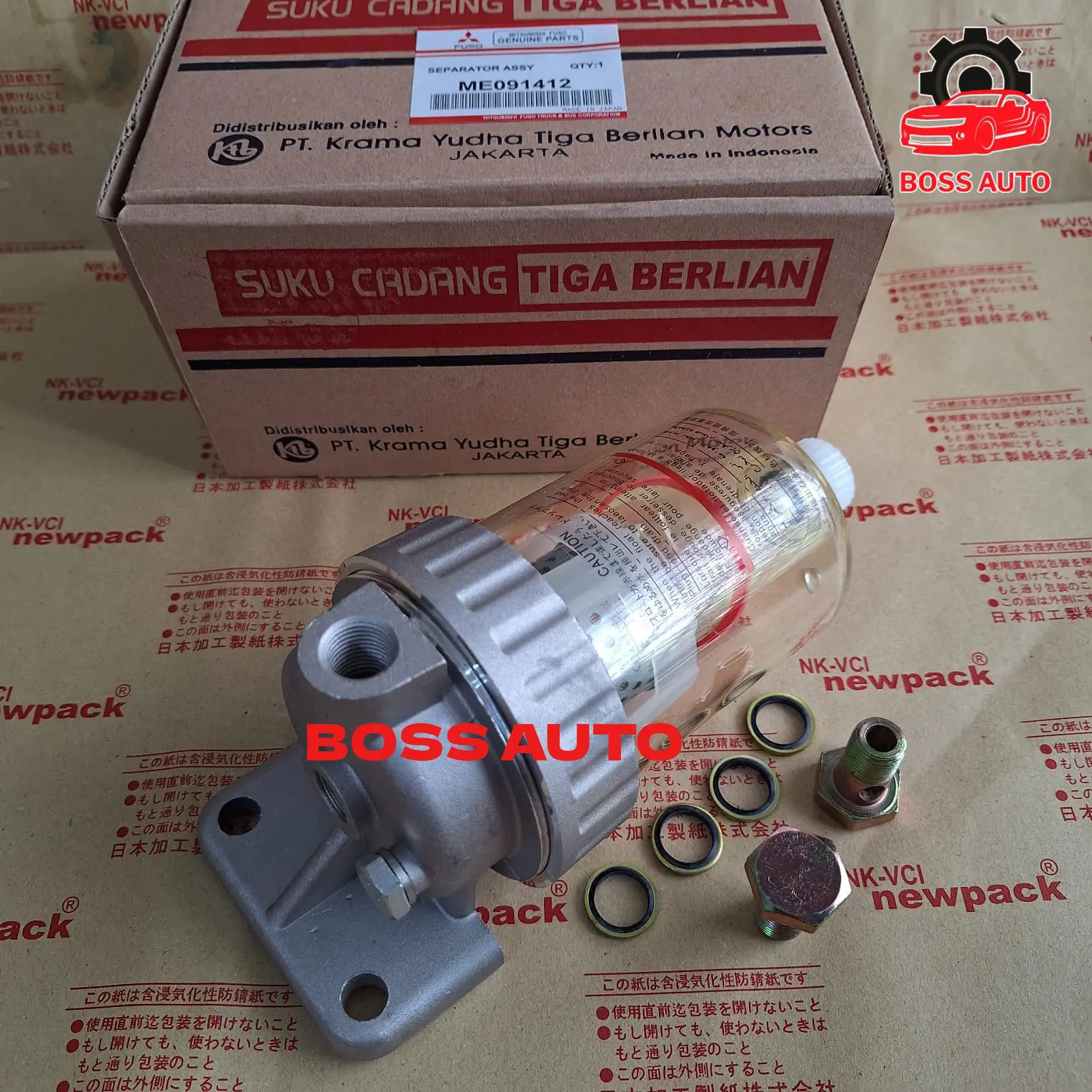 WATER SEPARATOR ASSY FUSO MOBIL GANJO PS220 6D16