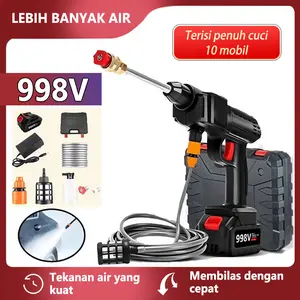 Leeye Alat Cuci Mobil Nirkabel dan  portabel Jet Cleaner Mesin Cuci Mesin Pompa  Cuci Mobil Alat Cuci Motor Mobil Car Semprot
