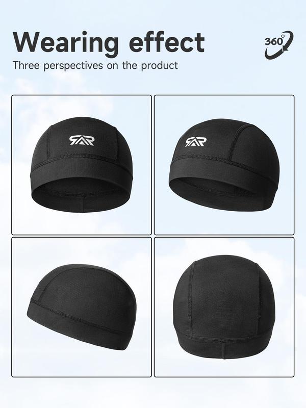 Solid Color Cycling Cap, Breathable Cycling Cap, High Elasticity Cycling Cap, Cycling Accessories For Men & Women 3