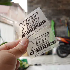 sticker shock yss g-series transparan cutting plus laminasi anti gores