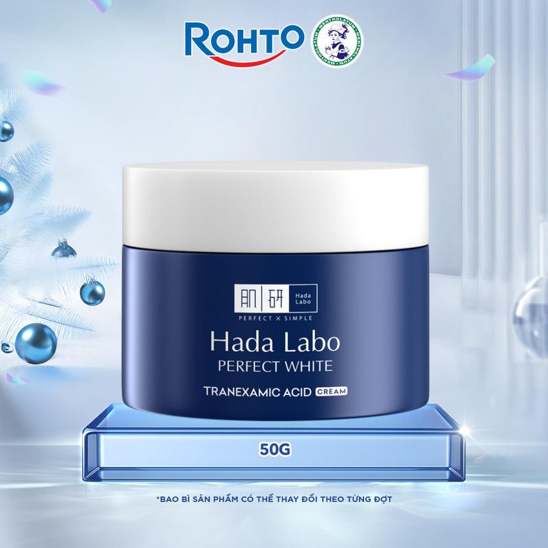 Kem dưỡng sáng da tối ưu Hada Labo Perfect White Tranexamic Acid Cream 50g