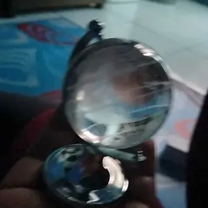 Globe Kristal Mini dekorasi Desktop Kreatif Dekorasi Meja Pajangan Bola Kristal