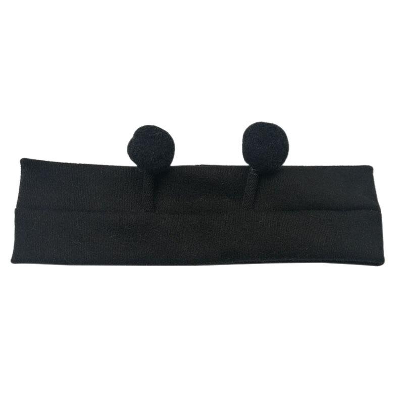 Product Introduction of Outdoor Children's Headwear New Solid Color Cute Headband Baby Halogen Door Headband 10