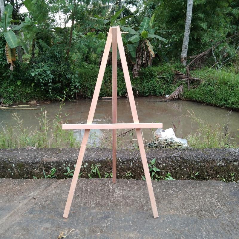 Product Introduction of Easel Stan Wood Easel Lukis Standing Poto Kayu untuk Melukis - Painting Stationery 8