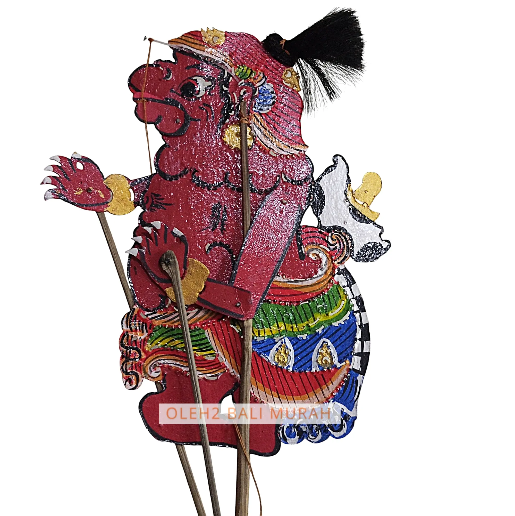 Wayang Tradisional Bali Aneka Tokoh Parekan– Kertas Solek Menyerupai Kulit Asli