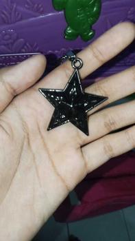 Product Review of kalung tali korea liontin bintang pria dan wanita viral skena kalung vintage pria hitam from ** 0