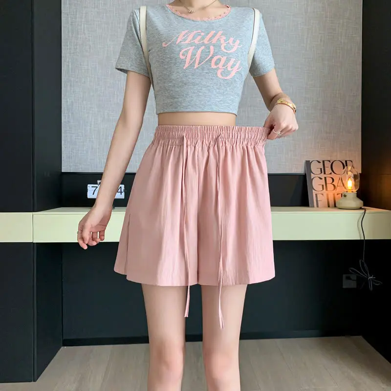 Combo 2 chiếc Quần short nữ, quần đùi giả váy chất vải đũi mền mịn chào hè