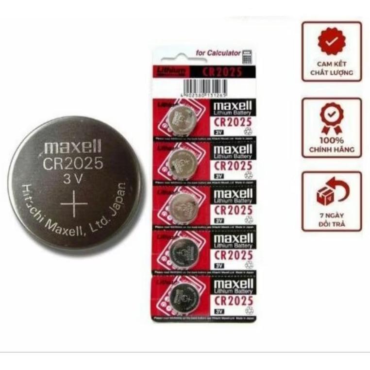 Pin CR2025 Maxell Lithium Battery