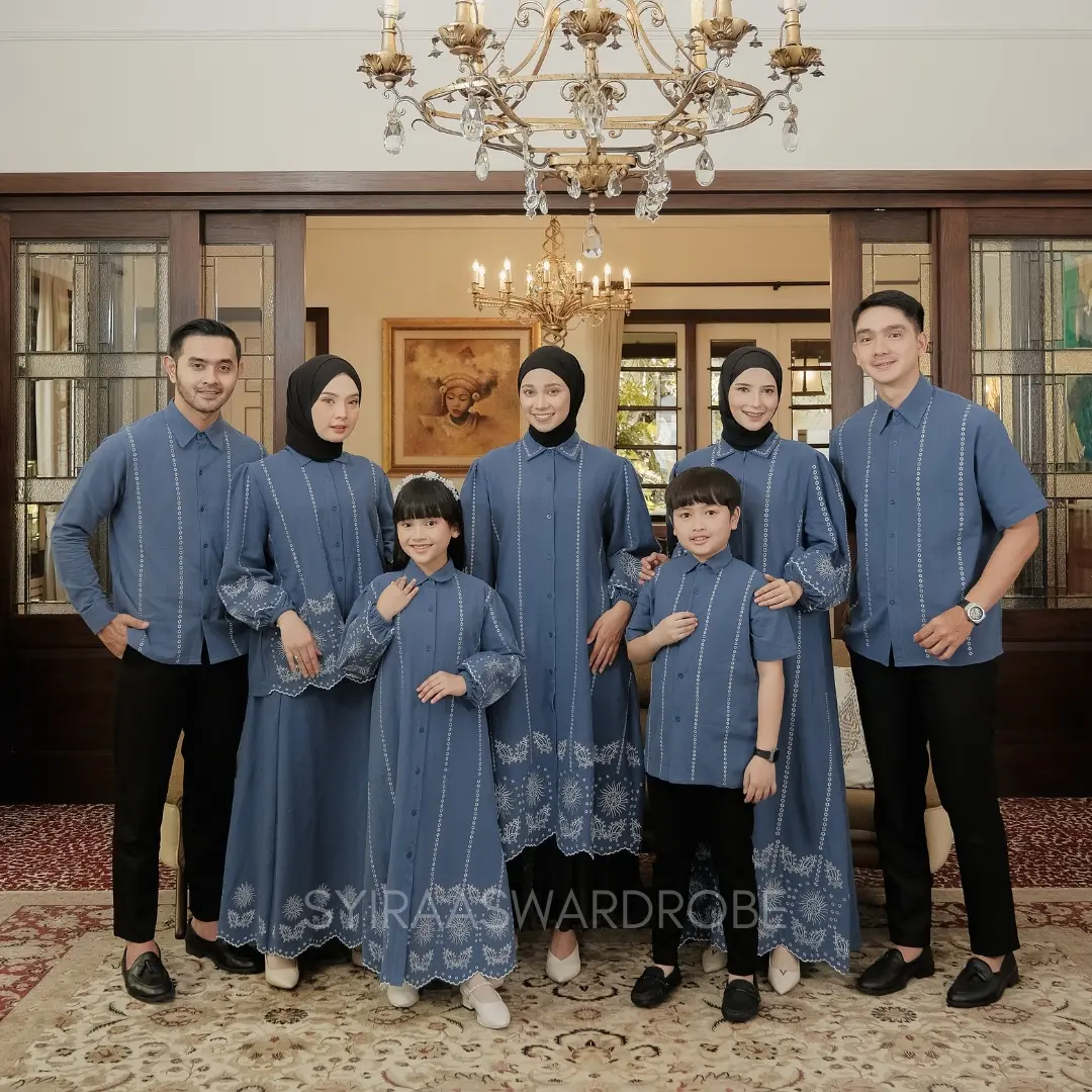 Syiraaswardrobe | Mahreen Family Series - Warna Steel