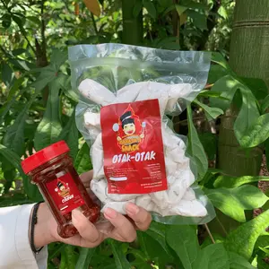 Bundling Otak-Otak Mentah 500gr Plus Bumbu Cikruh Botol Marasati Snack