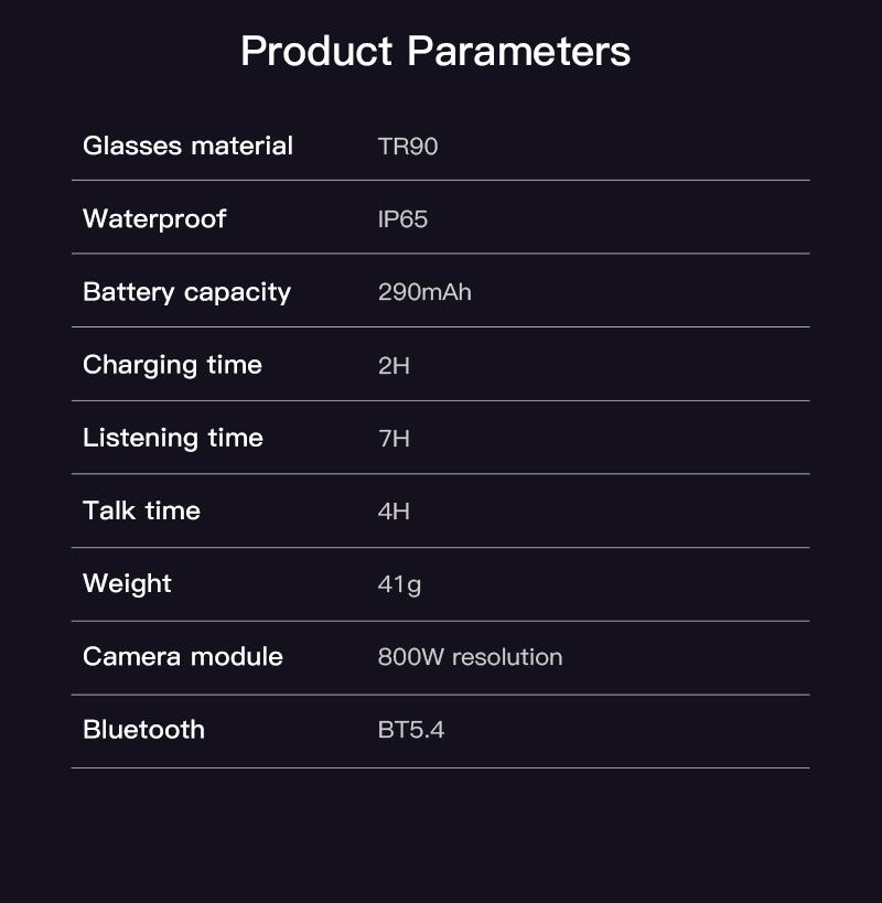 PEJE Smart Glasses 800W Camera AI Translate | OutdoorSmart Sport | Remote Photo & HD Video | Bluetooth 5.4 Music | Hands-Free Calling | IP65 Waterproof Kacamata Pintar Outdoor