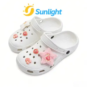 Sunlight - Sandal Baim Bakpao Selop Baim Tali Belakang Dengan Eva Nyaman Ringan Anti Slip Harian (Cewek Dan Cowok) 575M-FZ