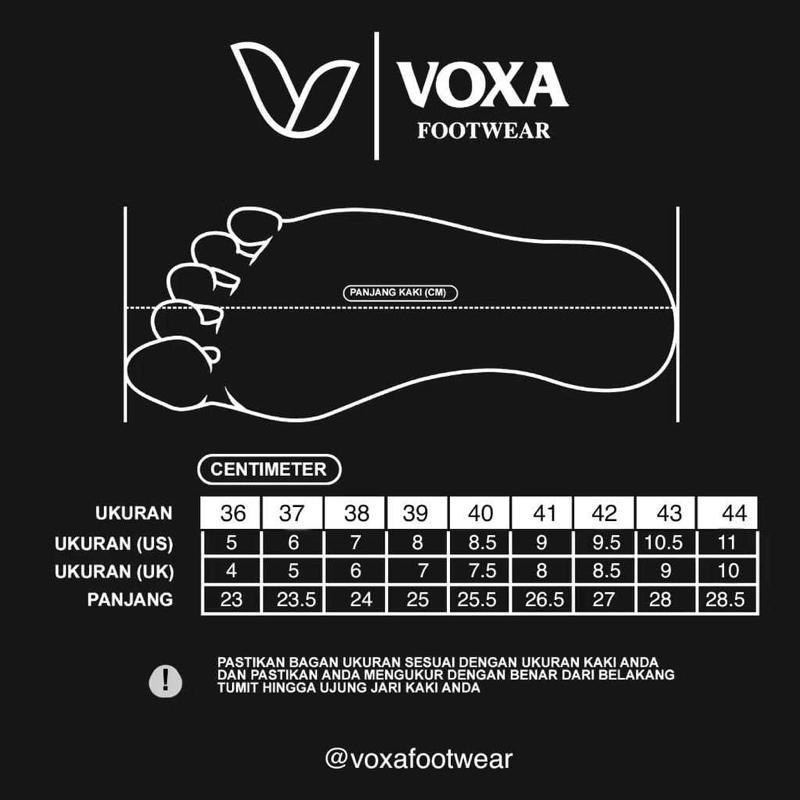 Voxa - Savior Black White Sepatu Sneakers | Sepatu Gemuk | Casual Pria Wanita FREE KAOS KAKI Voxa - Savior Black White Sepatu Sneakers | Sepatu Gemuk | Casual Pria Wanita FREE KAOS KAKI