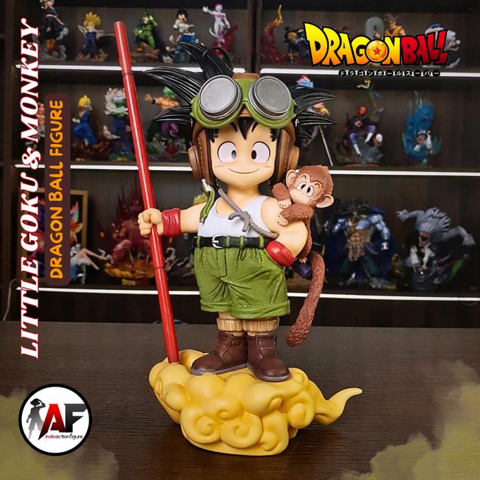 Gambar Action Figure Dragon Ball Little Goku with Monkey Design dari INDOACTIONFIGURE Kota Surabaya Tokopedia