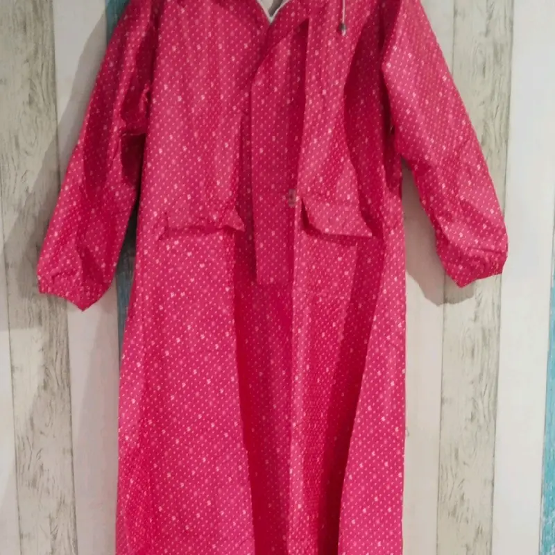 JAS HUJAN NYLON  MONAS, GAMIS MOTIF N34 RAINA, TEBAL, HALUS AWET 5