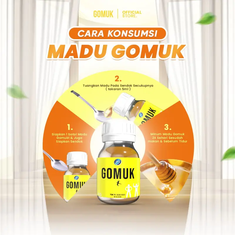 Madu Asli Premium Honey - Promo 1 Botol, 200ml Herbal Syrup 4