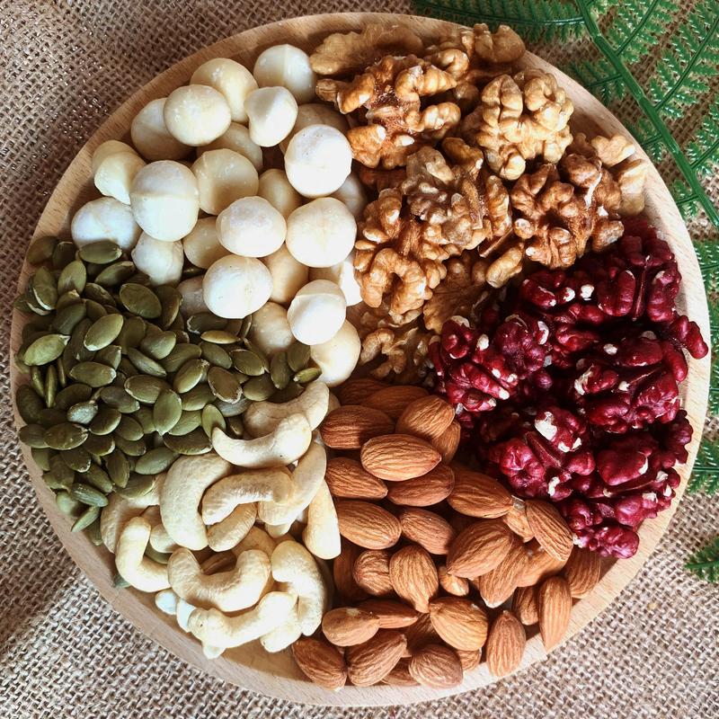  Hạt Dinh Dưỡng Mix 6 Siêu Hạt Ăn Kiêng Eat Clean Hộp 500G Snack Thức Ăn 