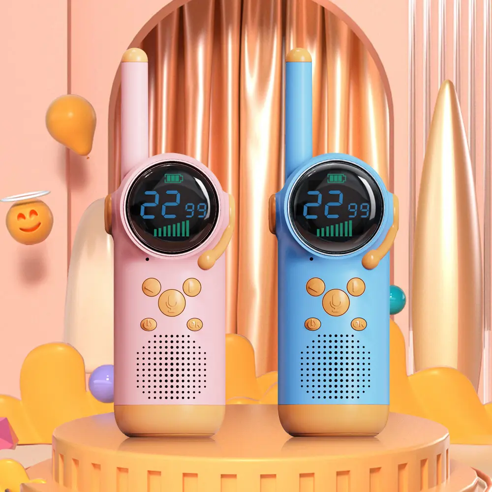 Intelligent children's walkie talkie parent-child handheld wireless outdoor interactive toy birthday gift high appearance