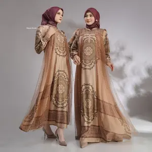 NADHEERA LUXURY - CHANDRAMAYYA DRESS DAN MIDI  PECANUDE STYLE 1,2 DAN 4 BUSANA MUSLIM TERBARU LEBARAN 2026