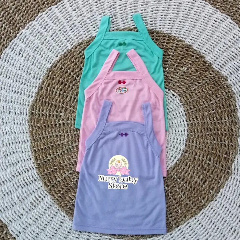 cham cham baby.tengtop bayi dan anak perempuan,singlet kaos dalam anak usia 0-4tahun ukuran S,M,L,XL 0