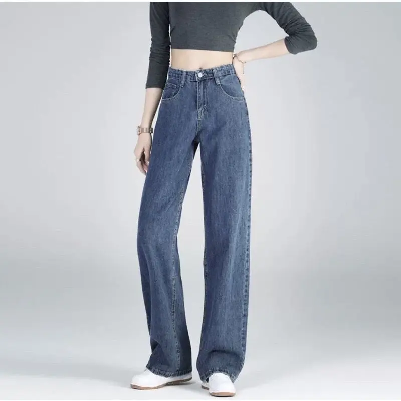 CELANA HIGHWAIST KULOT LOOSE JEANS WANITA/CELANA LOSS/JEANS KEKINIAN Bawahan Panjang 0