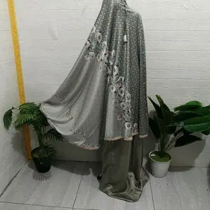 Mukena Armani silk motif 2in1