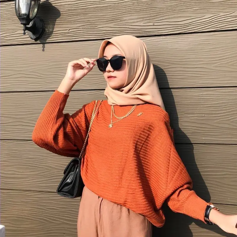 [PREMIUM] Helwa Sweater Batwing knit / Sweater Batwing Rajut // R.7 / S3 8