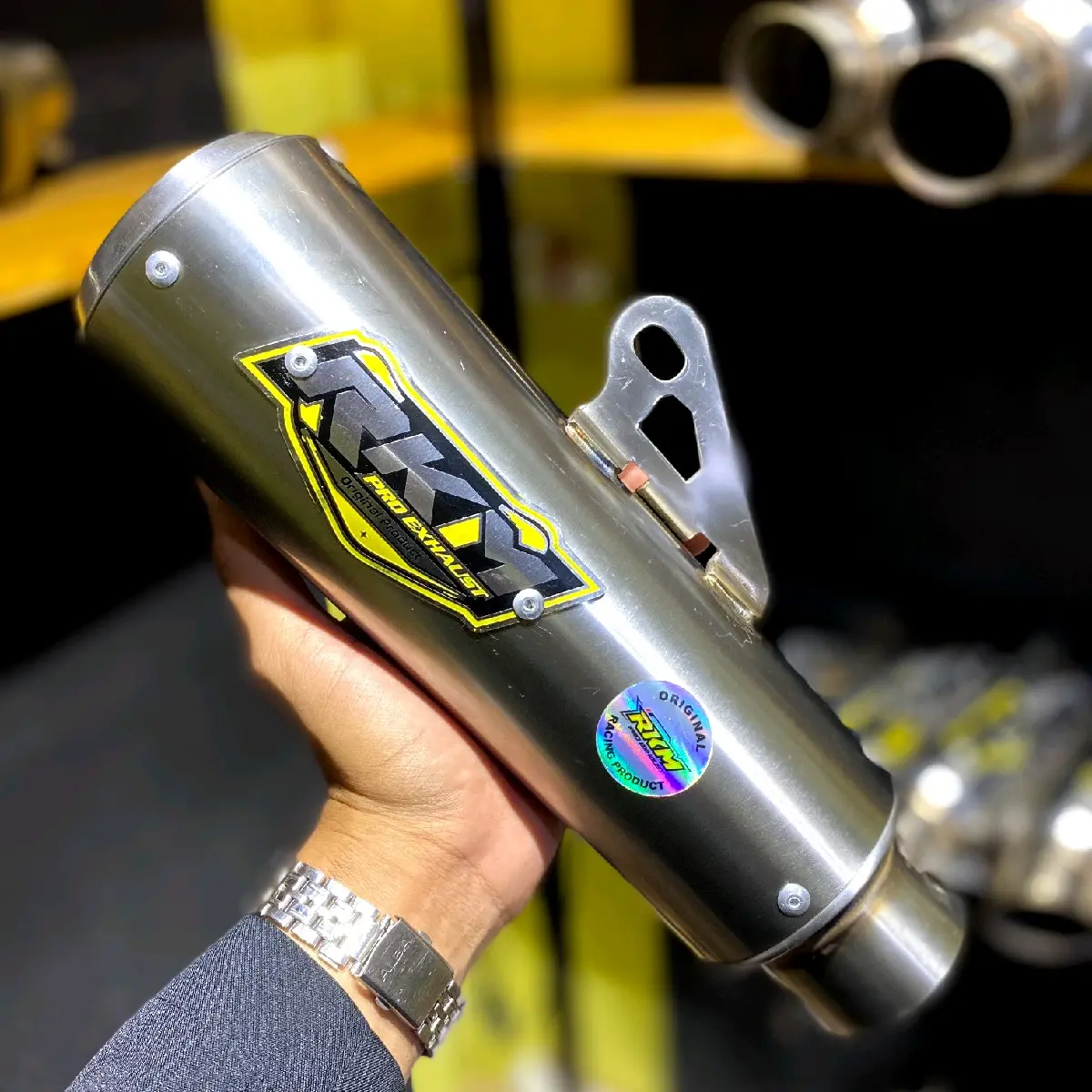 knalpot silincer/silencer p24 //original RKM PRO EXHAUST