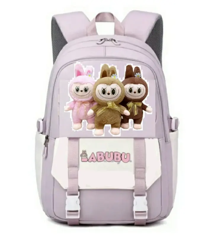 TAS VIRAL Ransel Anak Sekolah Tas Sekolah Anak Karakter Labubu Ransel Sekolah Karakter  Boneka LABUBU Tas Anak Viral Bisa COD Fashion Sd Smp 4