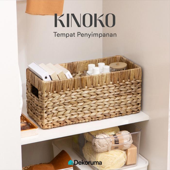 Gambar Dekoruma KINOKO Kotak Penyimpanan / Storage Serbaguna 40x18x18 cm dari Dekoruma Official Store Kab. Bekasi Tokopedia