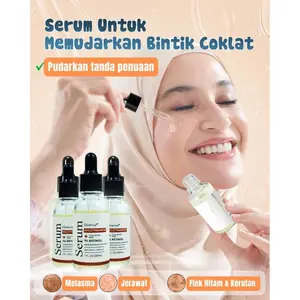 Serum Wajah Glowvea Anti Aging Glowing 30ml Untuk Perawatan Kerutan, Jerawat, Flek Hitam, Kulit Kering Aging Mengencangkan